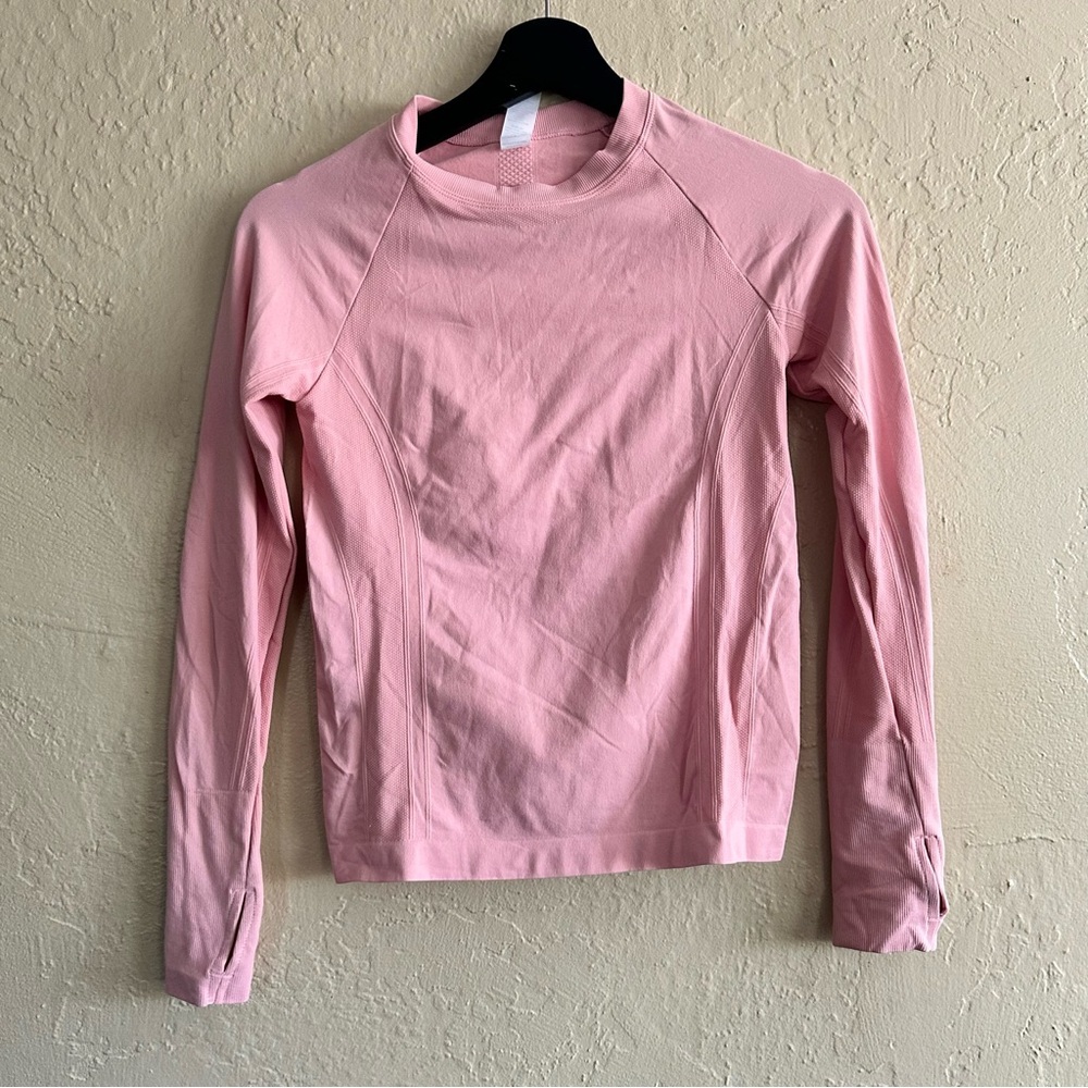 Women’s Long-Sleeve Active Top - Pink
